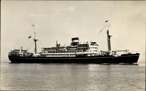Ak Passagier- und Frachtschiff MS Dumra, Dwarka, Dara, British India Steam Navigation Co.