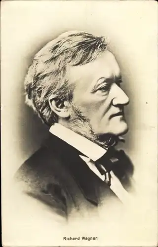 Ak Komponist Richard Wagner, Portrait