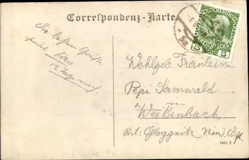 Ak Steyr in Oberösterreich, Stadtbild, Brücke, Kirche