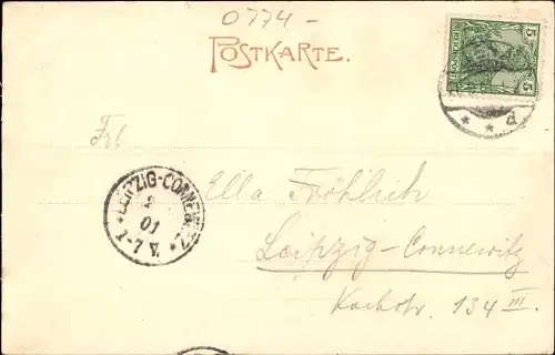 Ak Jena in Thüringen, Totalansicht, Blick von Schweizerhöhe