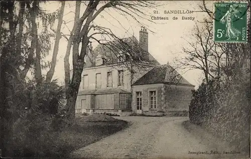 Ak Sandillon Loiret, Château de Bardy