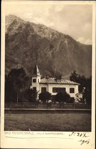 Ak Bad Reichenhall in Oberbayern, Villa Gumppenberg