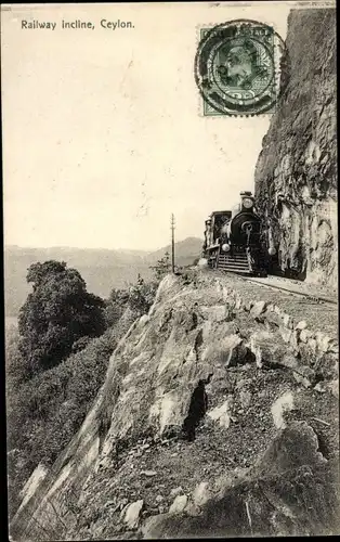 Ak Ceylon Sri Lanka, Railway incline