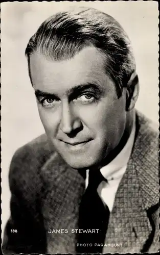 Ak Schauspieler James Stewart, Portrait