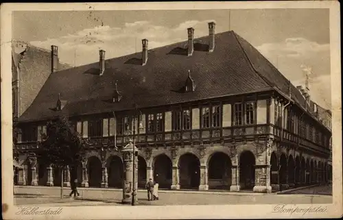 Ak Halberstadt am Harz, Domprobstei