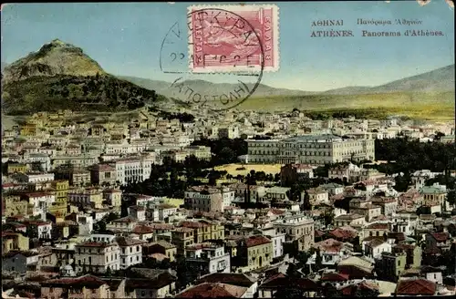 Ak Athen Griechenland, Panorama