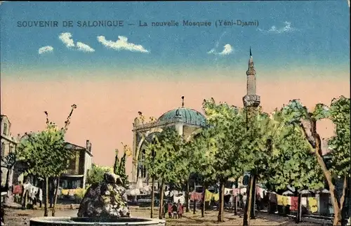 Ak Saloniki Thessaloniki Griechenland, Die neue Moschee, Yéni Djami