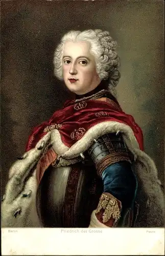 Künstler Ak Friedrich der Große, Portrait