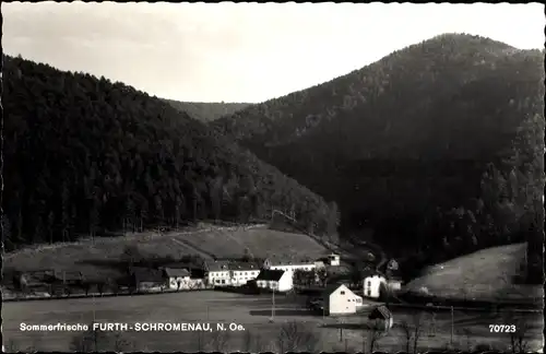 Ak Schromenau Furth an der Triesting Niederösterreich, Teilansicht