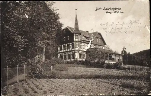 Ak Bad Salzdetfurth in Niedersachsen, Bergschlößchen