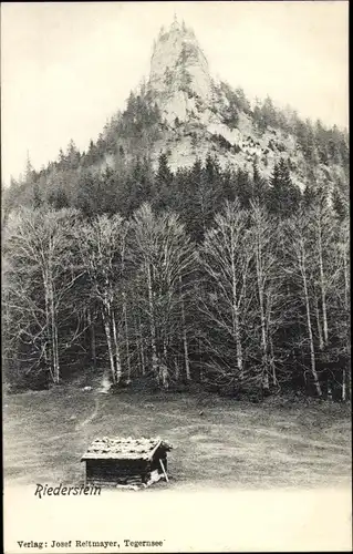 Ak Tegernsee in Oberbayern, Riederstein