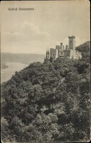 Ak Stolzenfels Koblenz am Rhein, Schloss