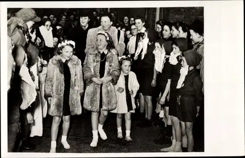 Ak Soestdijk, Juliana der Niederlande, Beatrix, Irene, Margriet, 1948