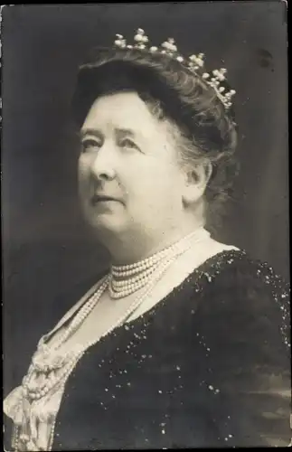 Ak Königin Wilhelmina der Niederlande, Portrait