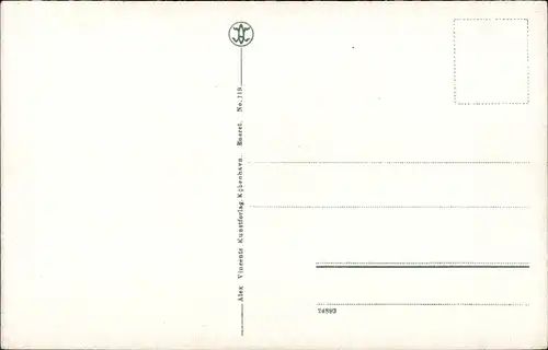 Ak København Kopenhagen Dänemark, Postgebäude