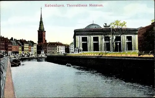 Ak Kopenhagen Dänemark, Thorvaldsens Musæum