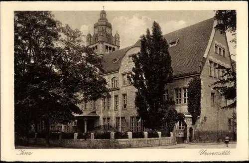 Ak Jena in Thüringen, Universität