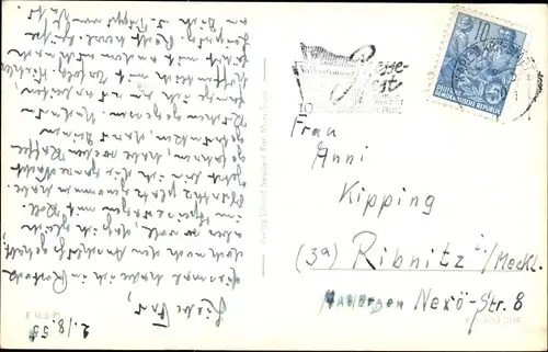 Ak Karl Marx Stadt Chemnitz in Sachsen, Opernhaus