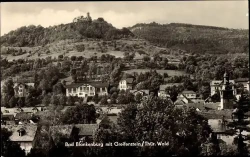 Ak Bad Blankenburg in Thüringen, Burg Greifenstein