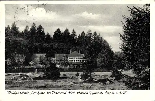 Ak Salzhemmendorf, Osterwald, Waldgaststätte Sennhütte