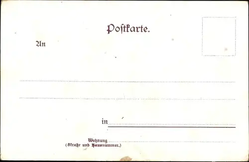 Ak Hamburg Mitte Altstadt, Hauptpostgebäude