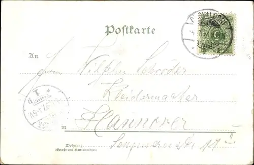 Litho Bad Godesberg Bonn am Rhein, Godesburg