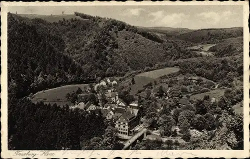 Ak Treseburg Thale im Harz, Gesamtansicht