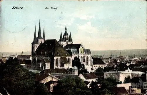 Ak Erfurt in Thüringen, Dom