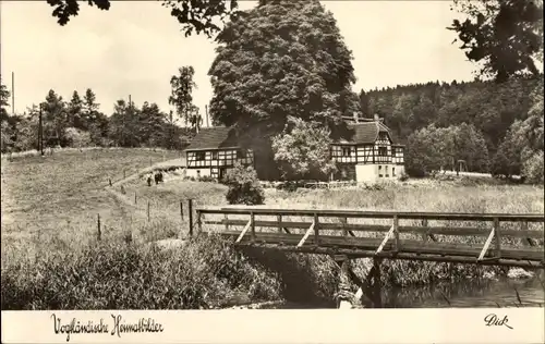 Ak Plauen im Vogtland, Ferienheim Lochbauer mit Umgebung, Wald