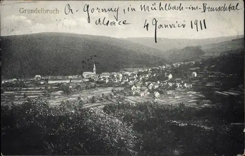 Ak Grendelbruch Elsass Bas Rhin, Gesamtansicht