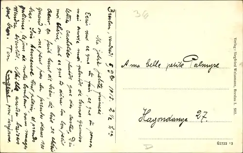 Ak Wrocław Breslau Schlesien, Dominsel, Kreuzkirche