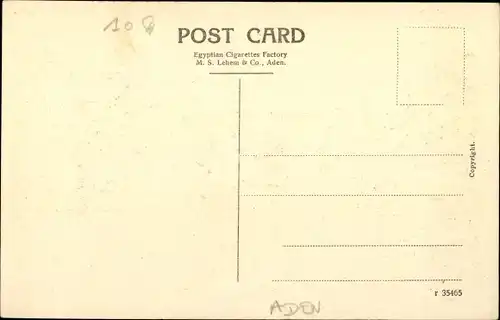 Ak Aden Jemen, Kamelfuhrwerk