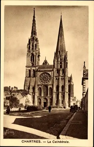 Ak Chartres Eure et Loir, Kathedrale