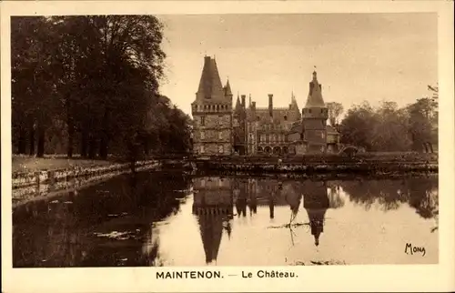 Ak Maintenon Eure et Loir, Schloss