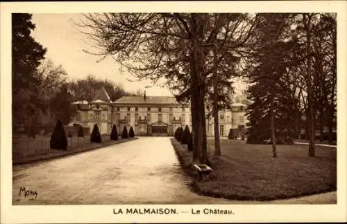 Ak La Malmaison Aisne, Schloss