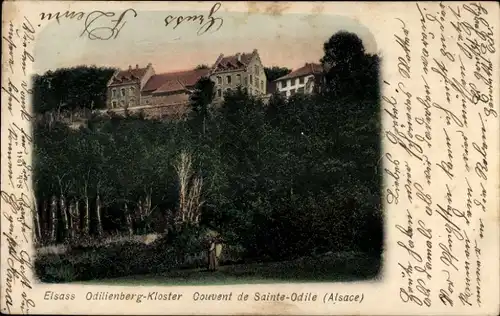 Ak Obernai Elsass Bas Rhin, Odilienberg Kloster