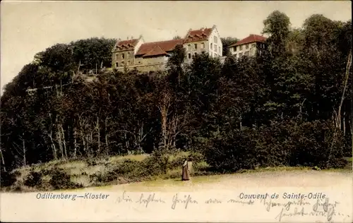 Ak Obernai Elsass Bas Rhin, Odilienberg Kloster