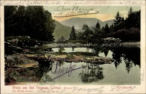 Ak Colmar Kolmar Elsass Haut Rhin, Fischboedle