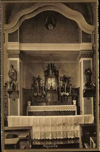 Ak Dortmund im Ruhrgebiet, Sanatorium der Franziskanerinnen, Kapelle, Altar