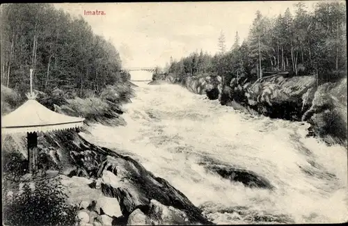Ak Imatra Finnland, Stromschnellen