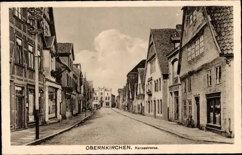 Ak Obernkirchen in Schaumburg, Kurzestraße