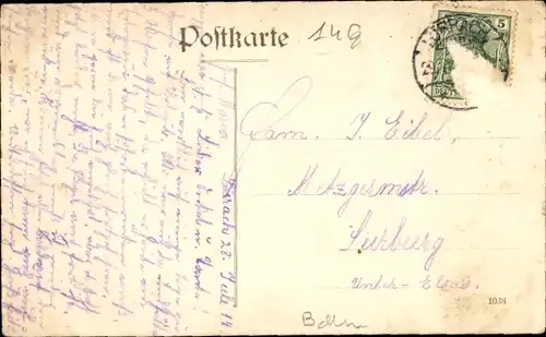 Ak Lörrach in Baden, Baseler Straße, Gasthaus zur Krone