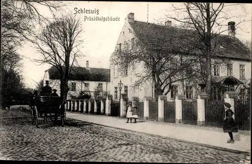 Ak Schleswig an der Schlei, Präsidialgebäude