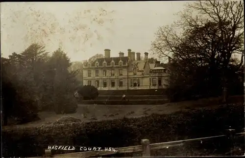 Ak Hasfield Gloucestershire England, Hasfield Court