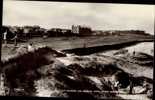 Ak North Berwick Schottland, Old Course, Marine Hotel
