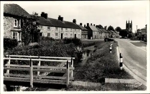 Ak Helmsley Yorkshire England, Straße