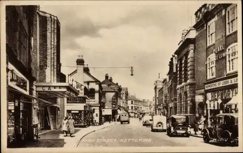 Ak Kettering Northamptonshire England, High Street