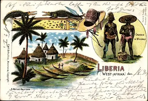 Litho Liberia, Dorf, Croomen in Wardress