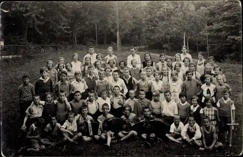 Ak Heiden Kanton Appenzell Außerrhoden, 7. Klasse 1. Kolonie, Gruppenbild