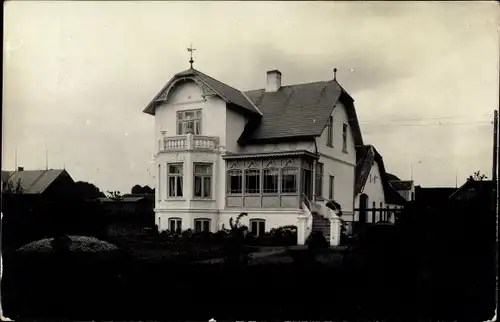 Foto Ak Sülfeld in Schleswig Holstein, Villa, Blick vom Garten